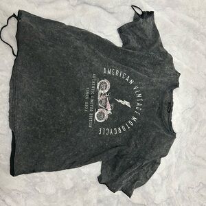 Distressed tee shirt